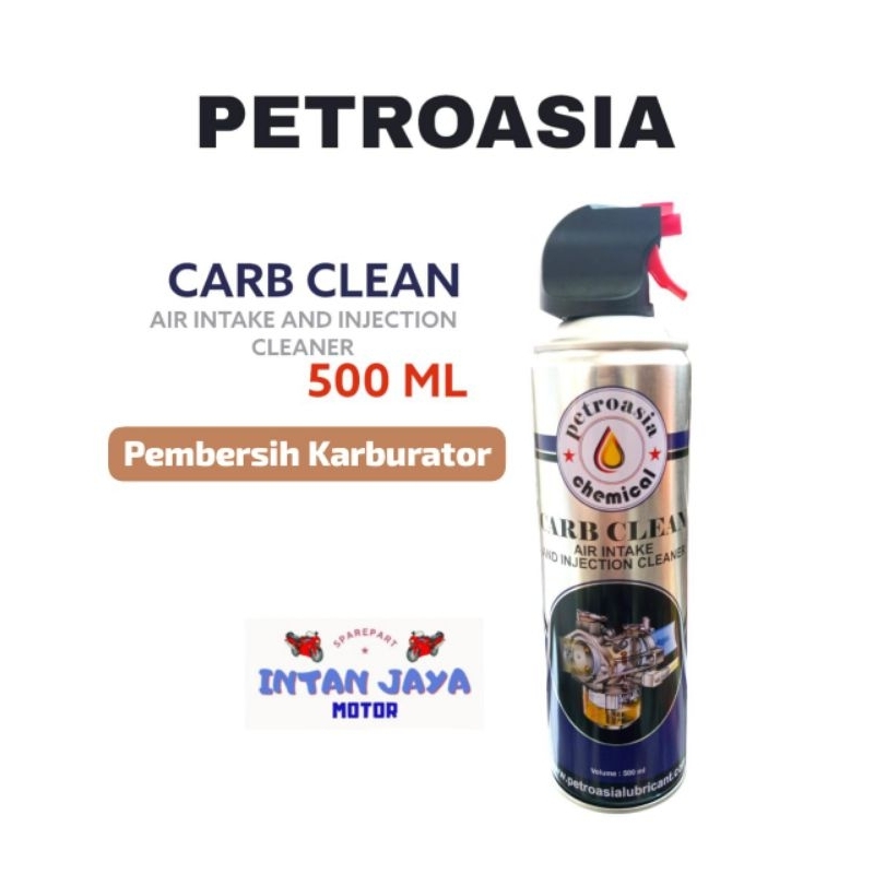 Petroasia Carb Cleaner and Injection Cleaner 500ML carbu cleaner 500 ml karburator cleaner motor mur