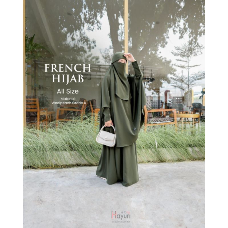 ORIGINAL HIJAB HAYURI /FRENCH HIJAB Original Produk by Hijab Hayuri