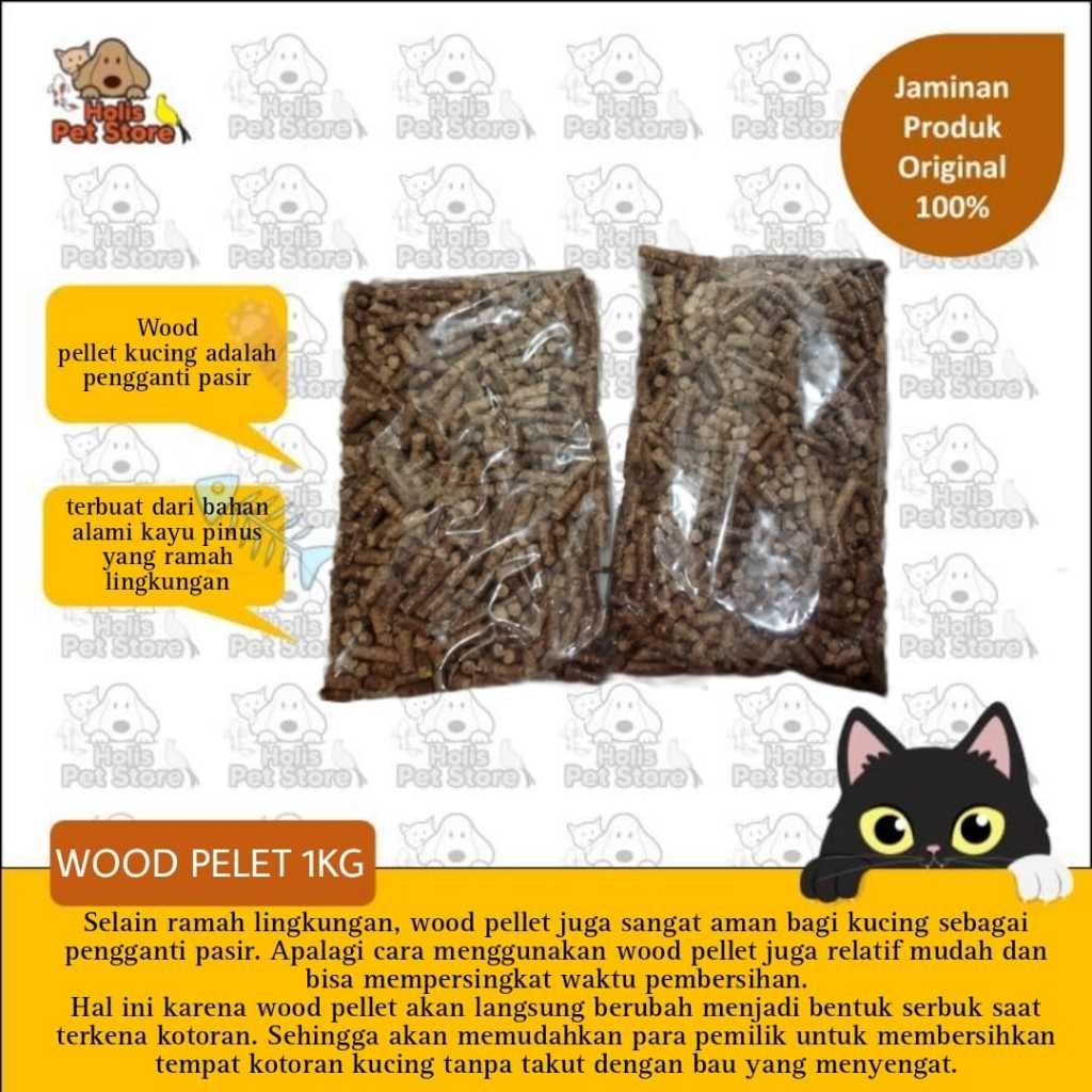 WOOD PELET/ PELET KAYU 1KG