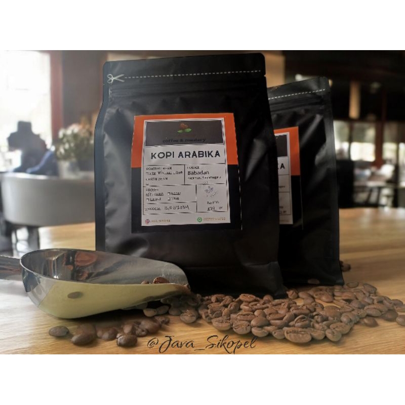 

Kopi Arabika Babadan Pagentan Banjarnegara Roast Bean/Kopi Bubuk 500gr