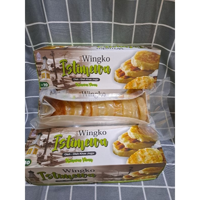 

WINGKO ISTIMEWA KHAS JOGJA ISI 10 PCS // OLEH OLEH KHAS JOGJA