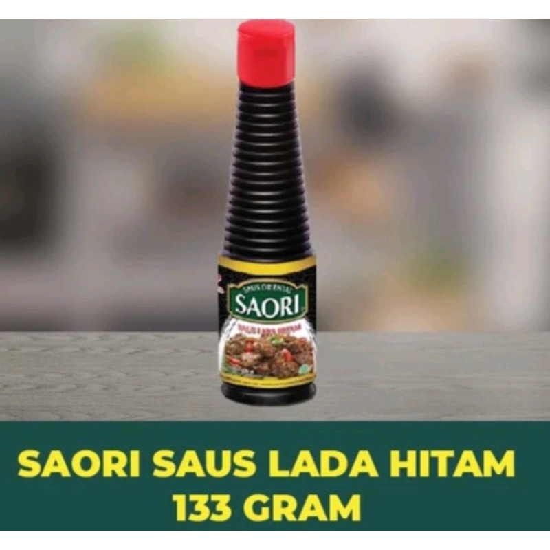 

Saori saus Lada Hitam 135ml. rijek kemasan . Termurah!!!!!!