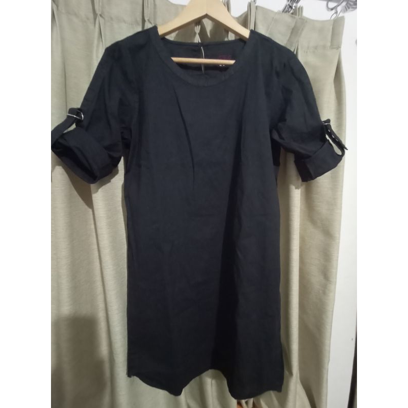 Rilley black dress size L kode A12