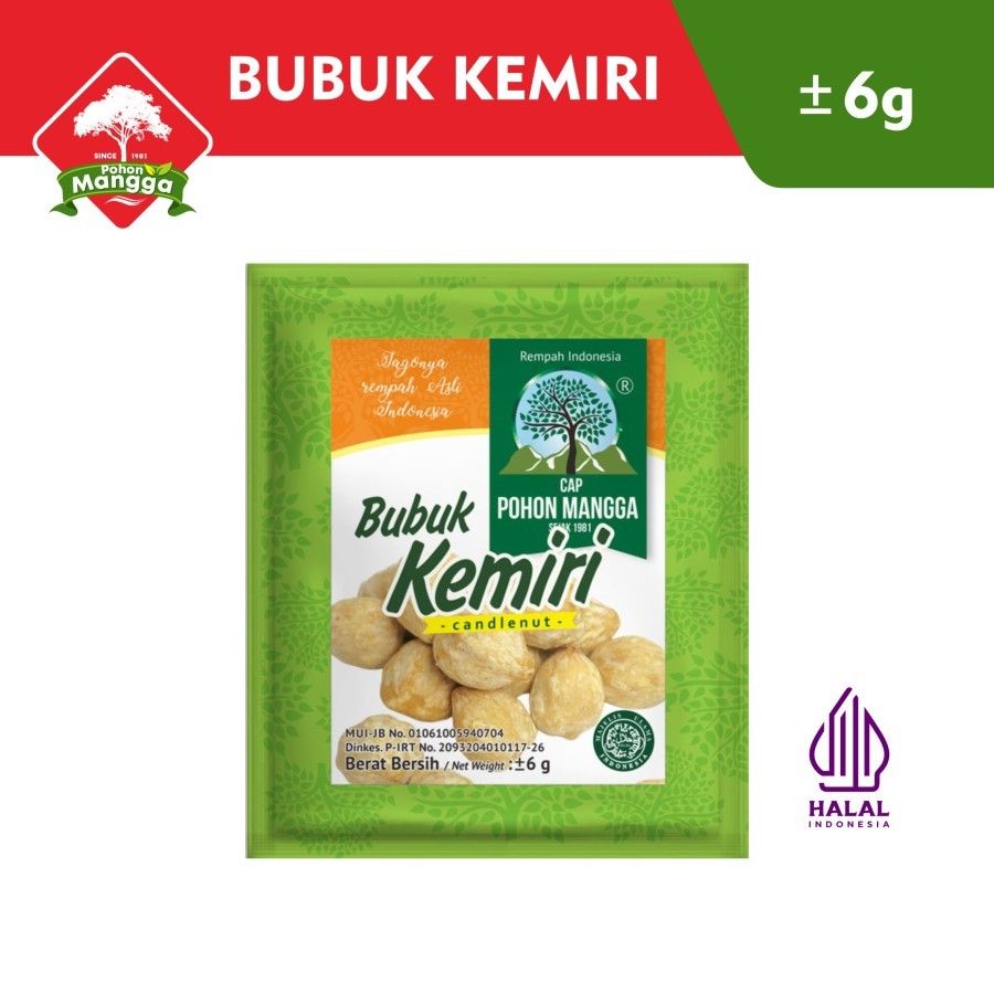 

BUBUK KEMIRI CAP POHON MANGGA 6gr