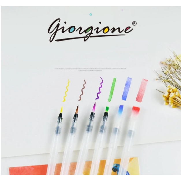 

TERBATAS Giorgione Water Brush Pen SML kuas cat air Waterbrush