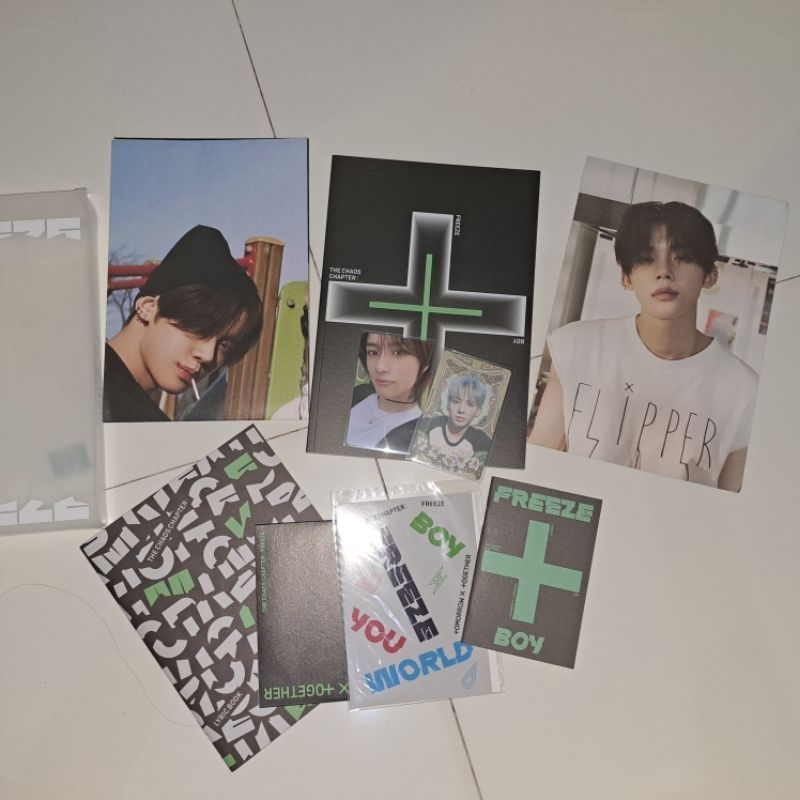 (unsealed) Official album TXT The Chaos Chapter: Freeze