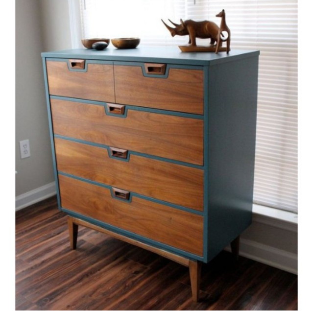 TIPTOE CABINET DRAWER CABINET LACI KAYU JATI MINIMALIS Benwood