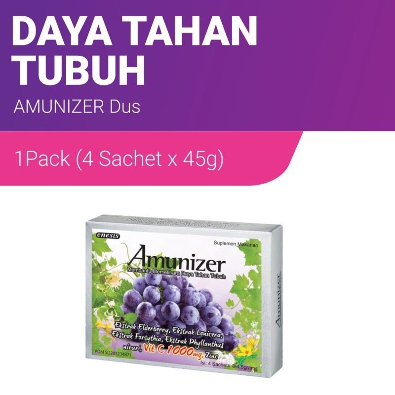 

Amunizer Sachet 4.5G ed 01/25 isi 12pcs