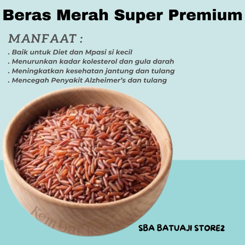 

Beras Merah Diet Diabetes Kualitas Premium 1 Kg