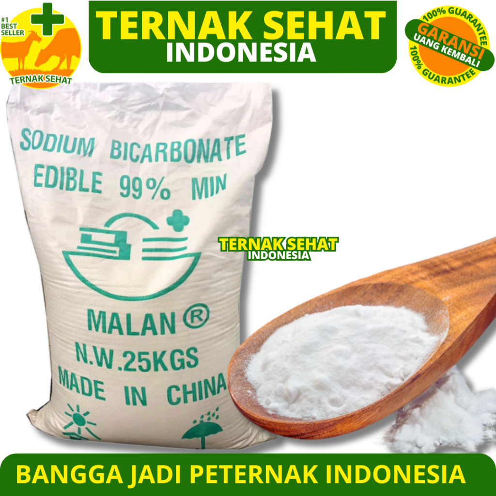 

SODA KUE 25KG - SODIUM BICARBONATE 25KG (1 SAK) - BAKING SODA - Baking Soda Food Grade