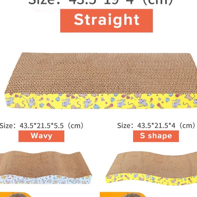 Potongan Papan garukan kucing