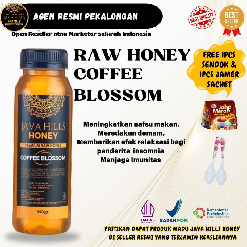 

MADU COFFEE BLOSSOM JAVAHILLS HONEY PREMIUM RAW HONEY SPESIALIS NAFSU MAKAN DEMAM INSOMNIA IMUNITAS TUBUH. 320GR