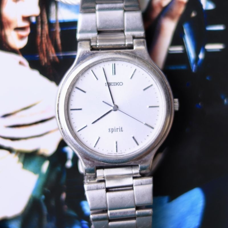 Seiko Spirit White Dial