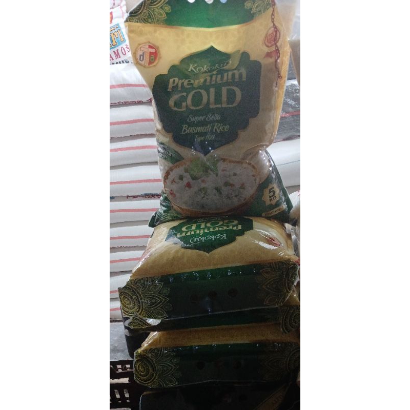 

beras premium Glod 5 kg