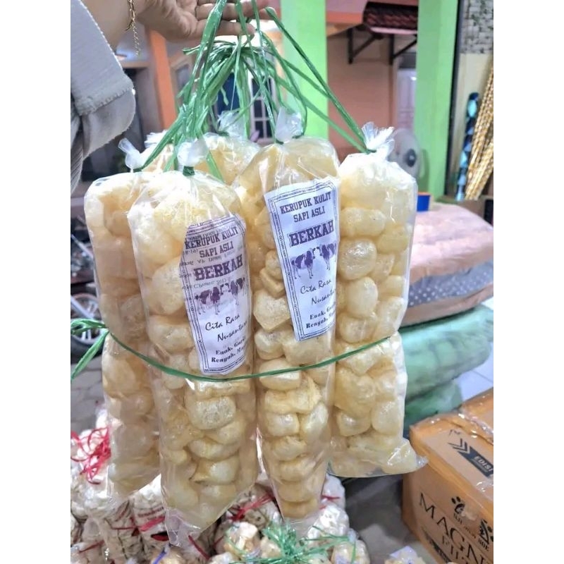 

krupuk kulit rambak matang