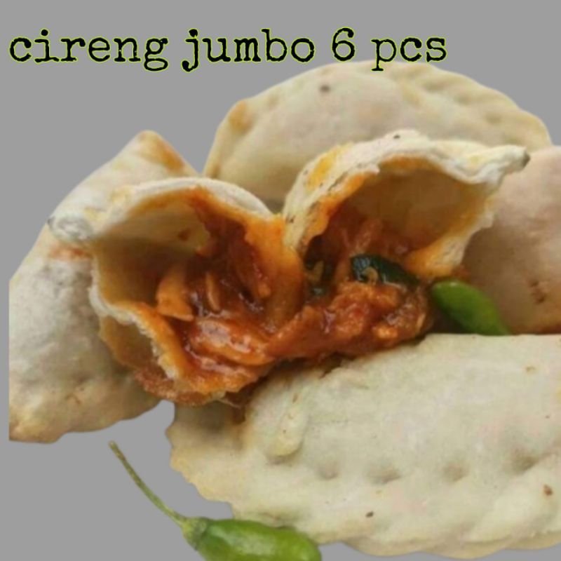 

cireng suwir pedas/cireng/cireng jumbo isi 6 pcs