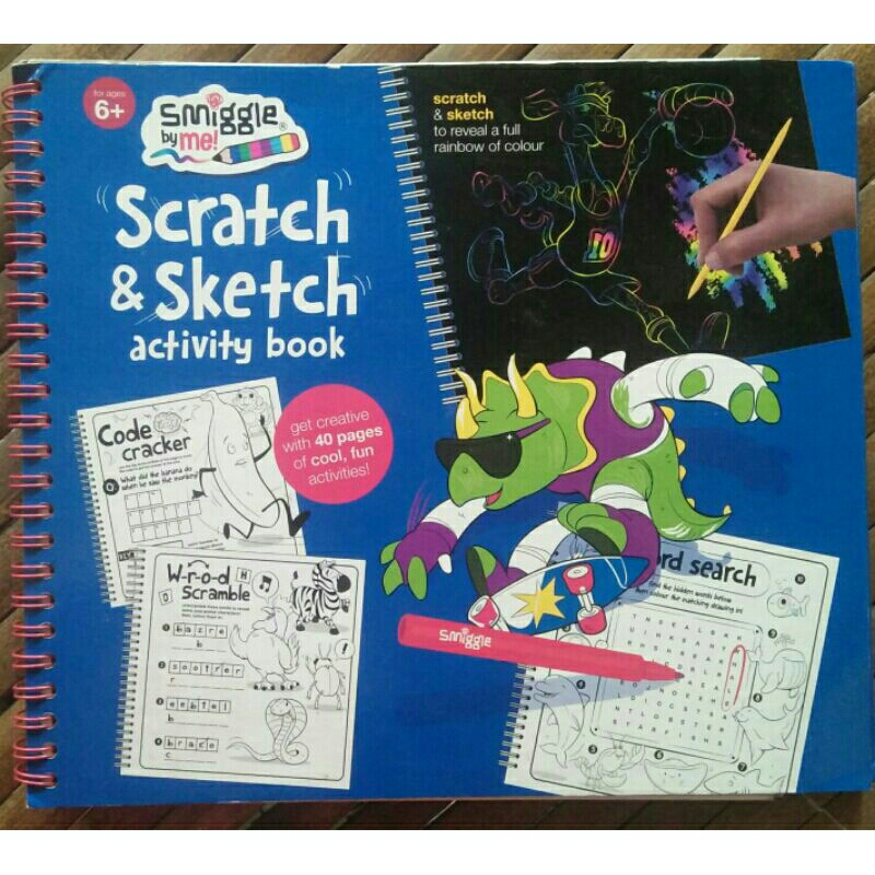 

Scratch & Sketch Activity Book < Smiggle.(impor)