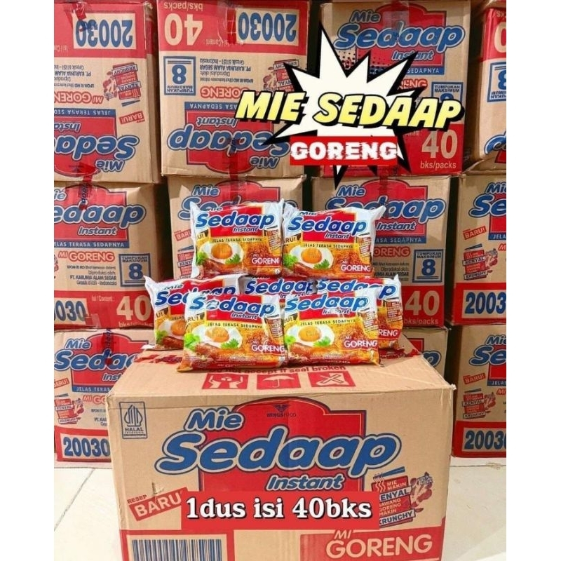 

Mie Sedaap Goreng kuah Ayam Bawang // Mie Instan Ecer all varian