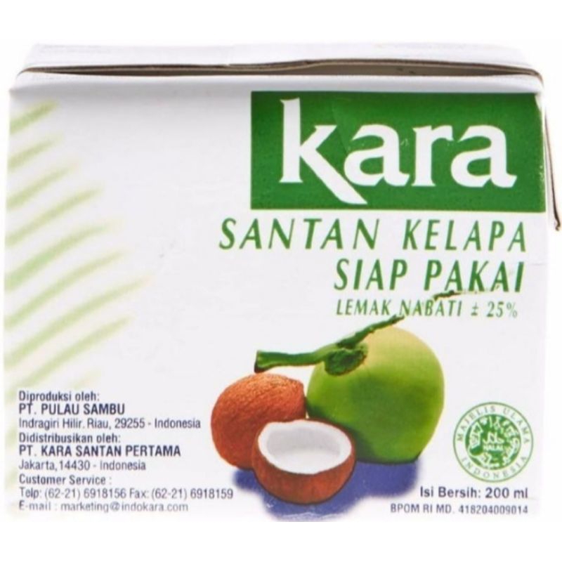 

KARA SANTAN KELAPA 200ML