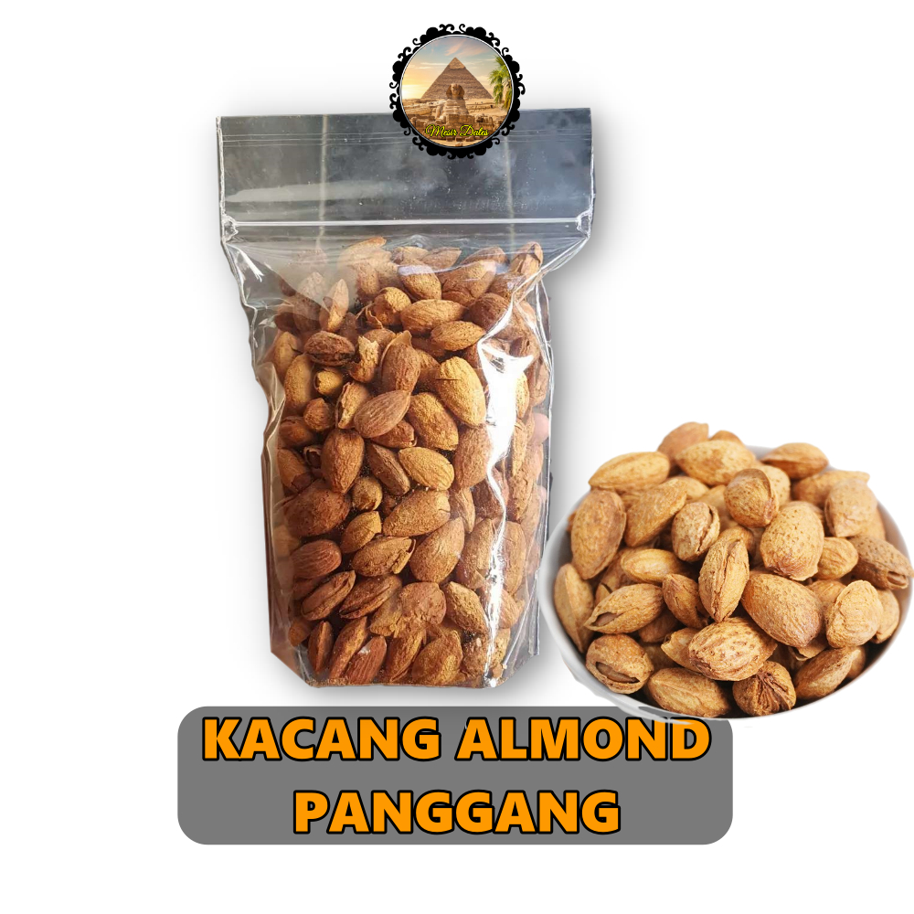 

KACANG ALMOND PANGGANG 1KG | KACANG ALMOND SUSU | ALMOND KARAMEL