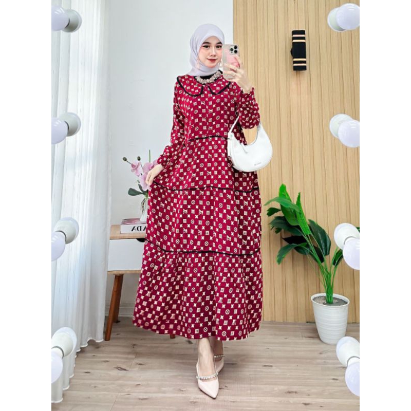 Daster susun Gamis susun