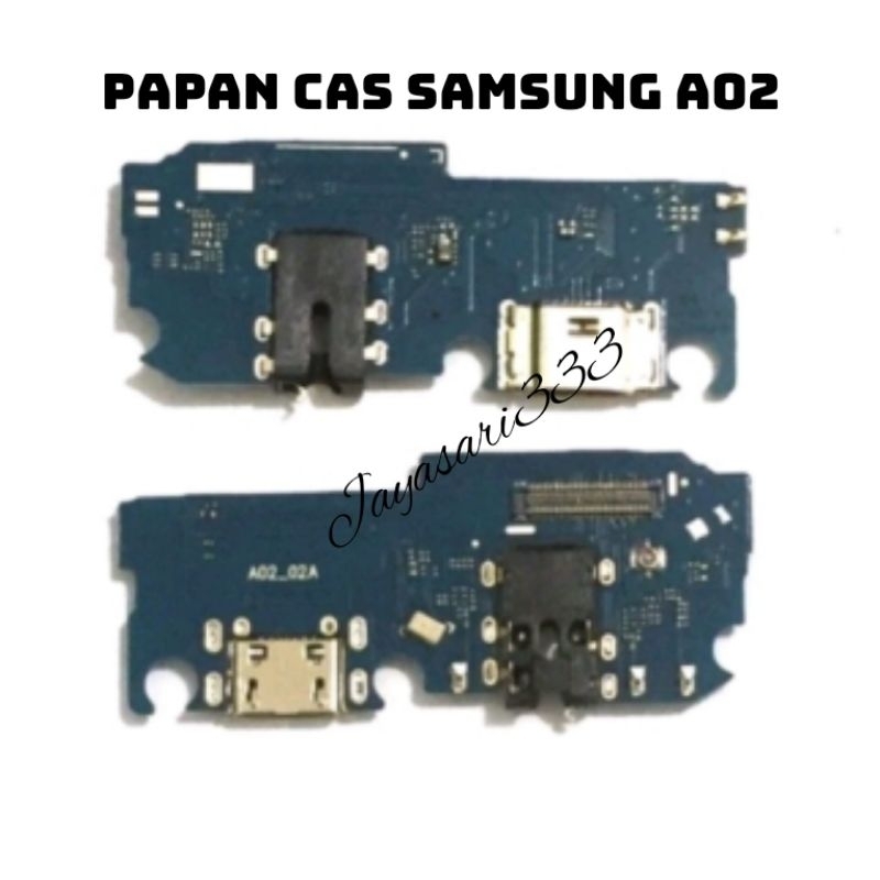 Papan cas Samsung A02 ORI charger konektor original full IC