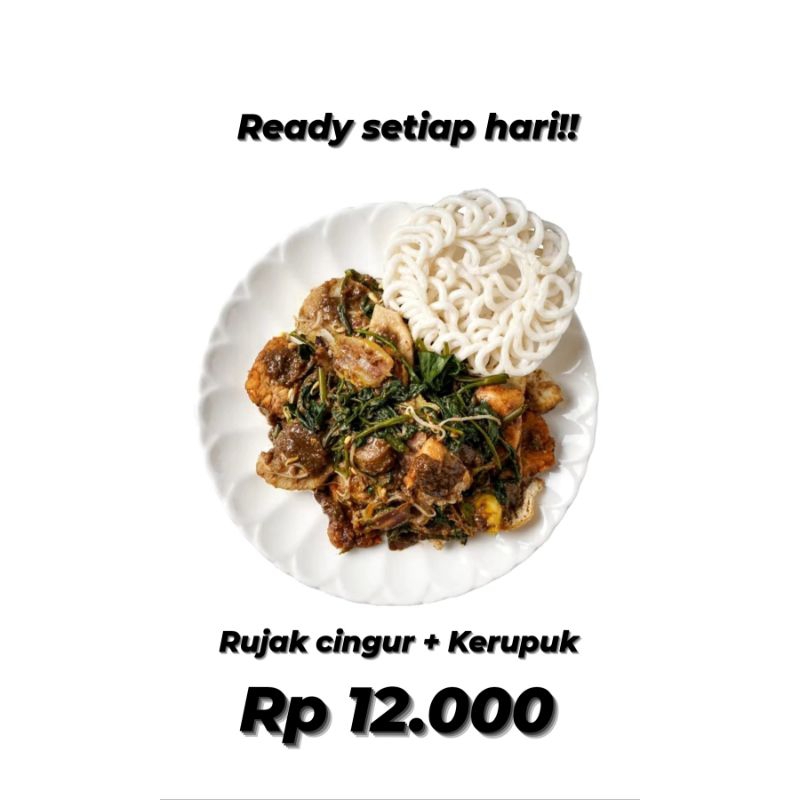 

Rujak cingur murah meriah