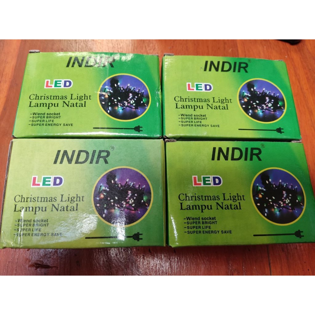 LAMPU TUMBLR RAINBOW KABEL HITAM