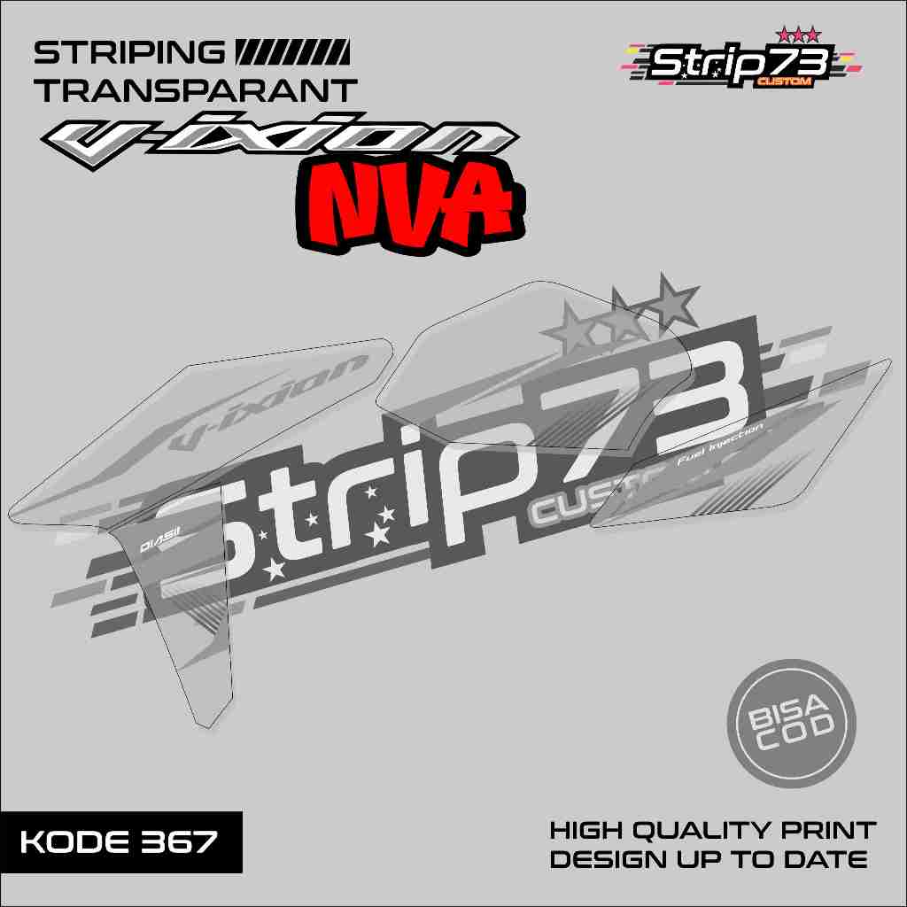 367 STRIPING TRANSPARAN VIXION NVA - STRIPING TRANSPARAN VIXION NVA PREMIUM
