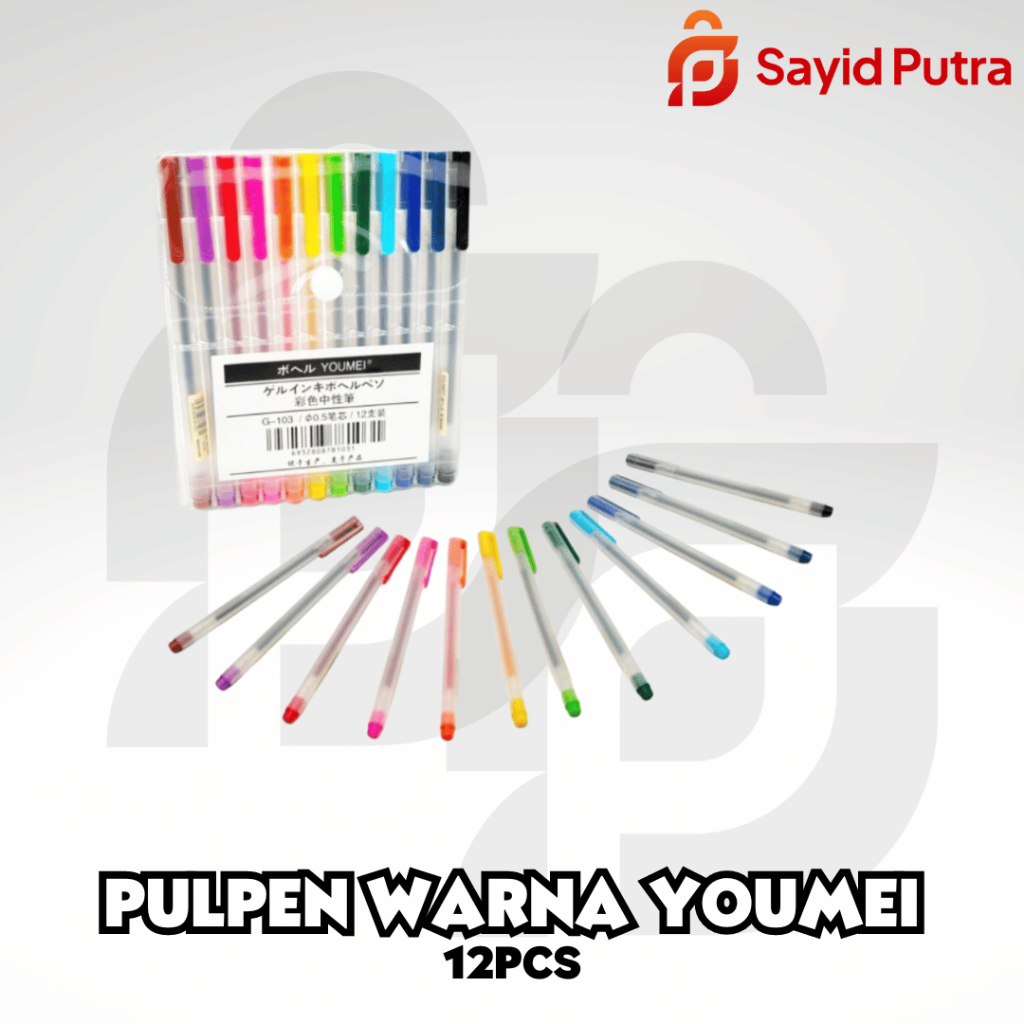 

BOLPEN WARNA YOUMEI / 12pcs