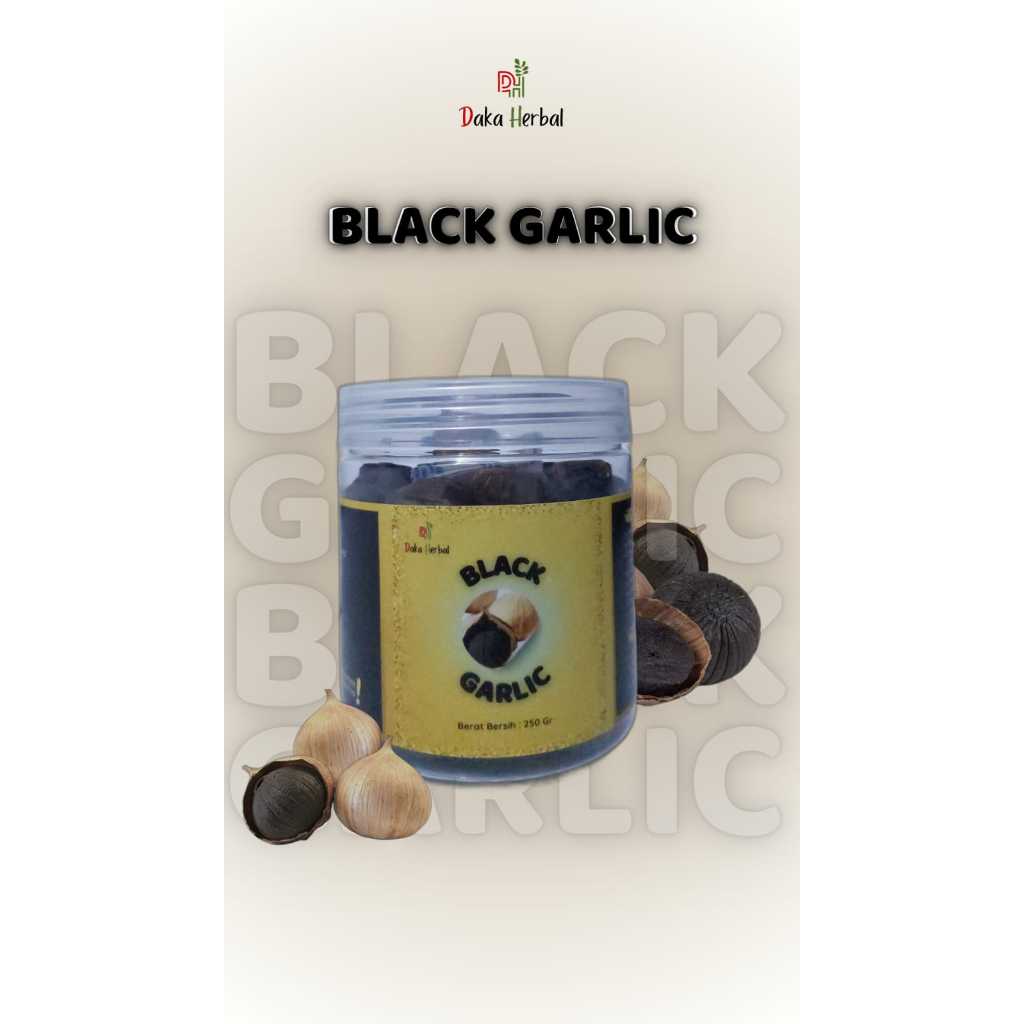 

Black garlic Premium Quality Bawang Tunggal Hitam Bawang Lanang 250gr Kualitas Premium