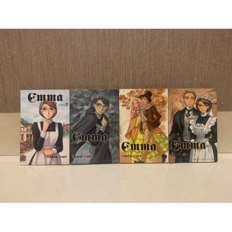 Komik Manga Emma Cabutan Kaoru Mori 2,6,8,10