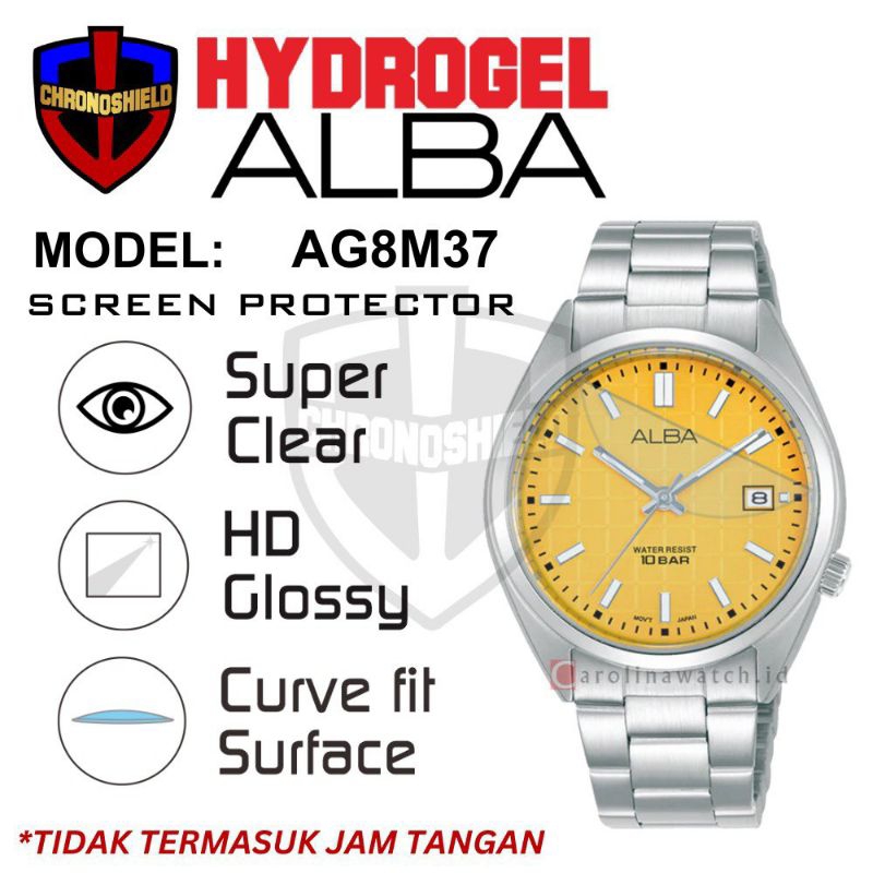 Antigores Jam Tangan ALBA Gelato Active AG8M37X1 Hydrogel