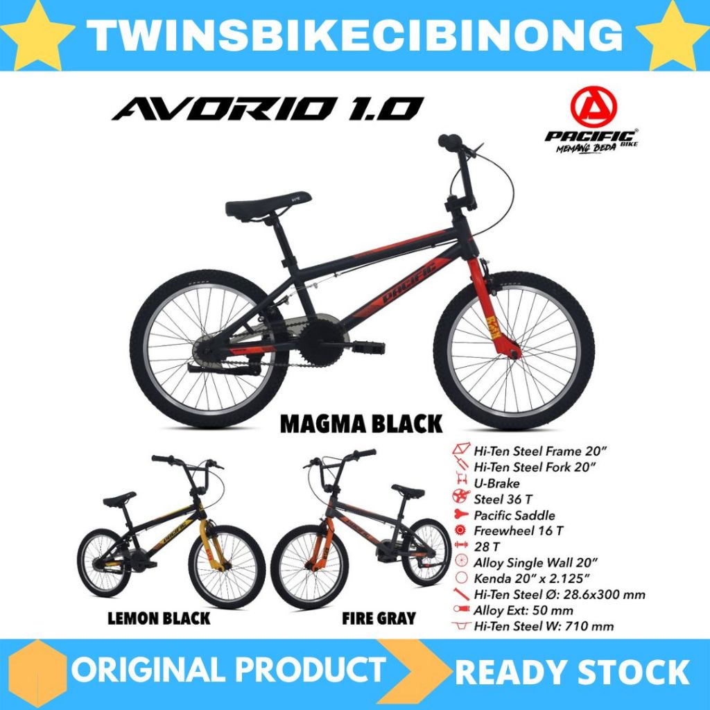 Sepeda Bmx 20 Pacific Avorio 1.0