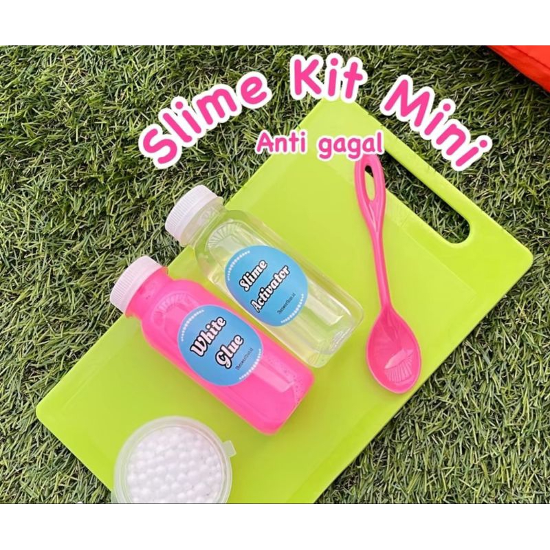 (PROMO) slime kit mini anti gagal, ORIGINAL SLIME KIT BISA COD