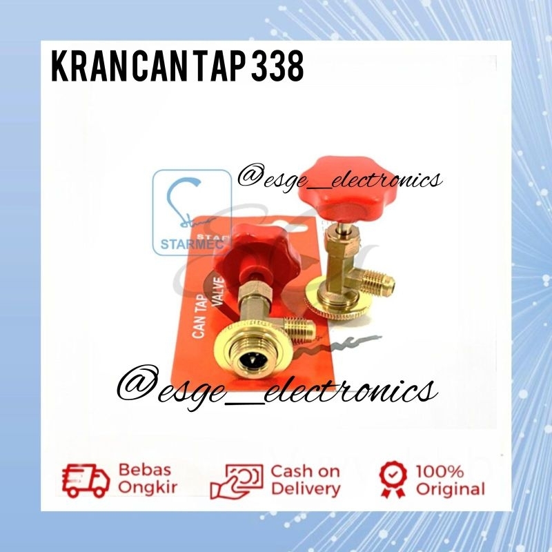 ORIGINAL KRAN FREON KALENG R600A KRAN PEMBUKA KALENG FREON R600 KRAN FREON DRAT KECIL CAN TAPE VALVE