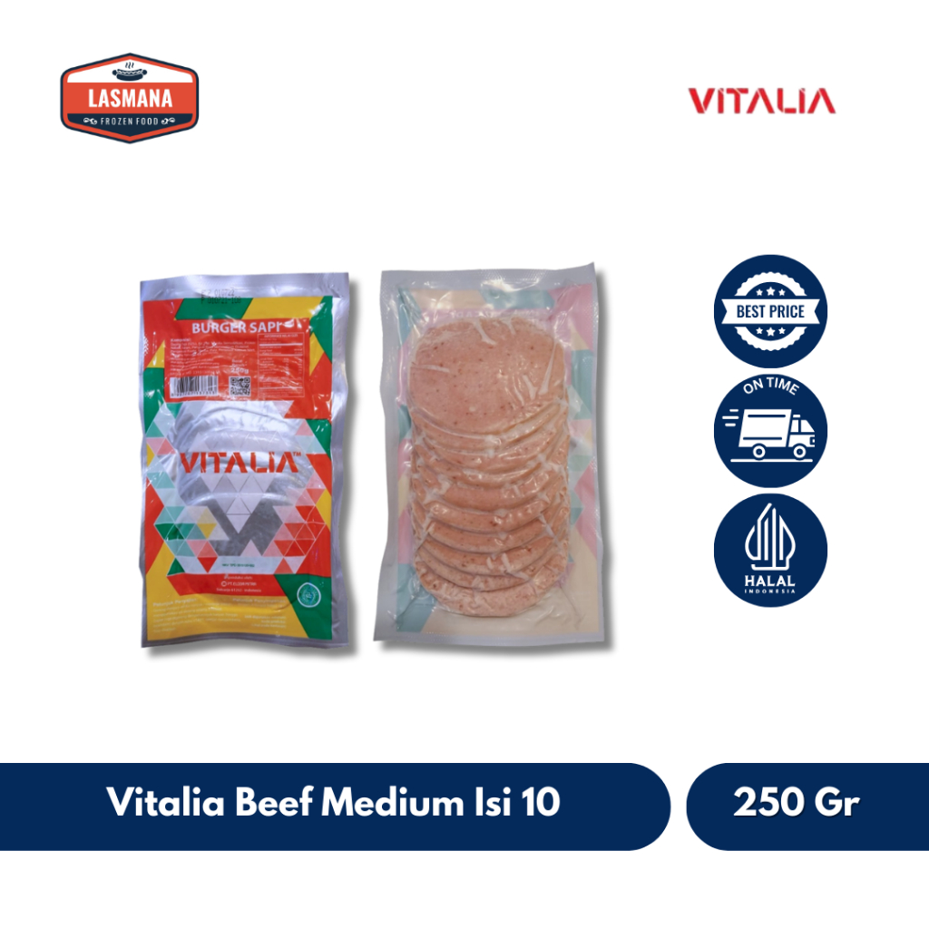 

Vitalia Beef Medium Isi 10 Pcs