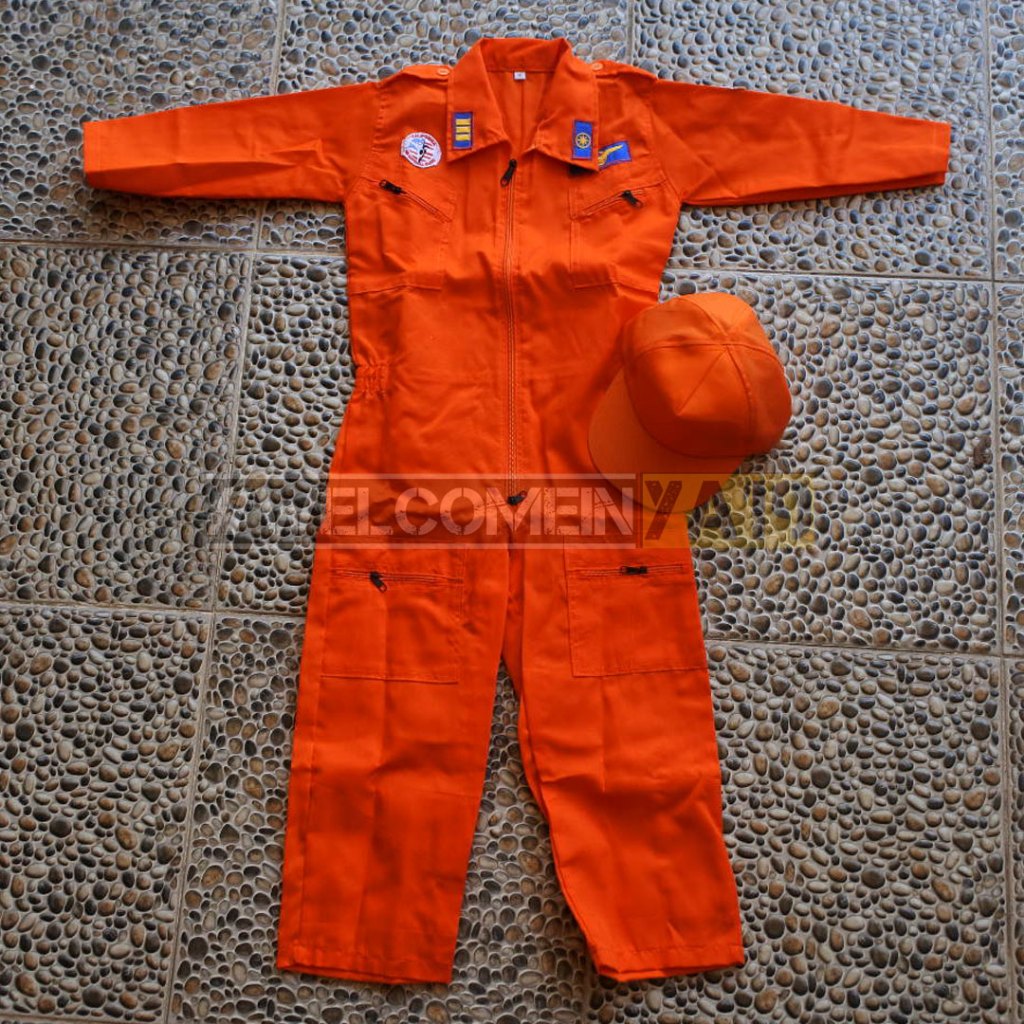 Baju Wearpack Pilot Anak Fullset | Wearpack Pilot Anak Laki-Laki