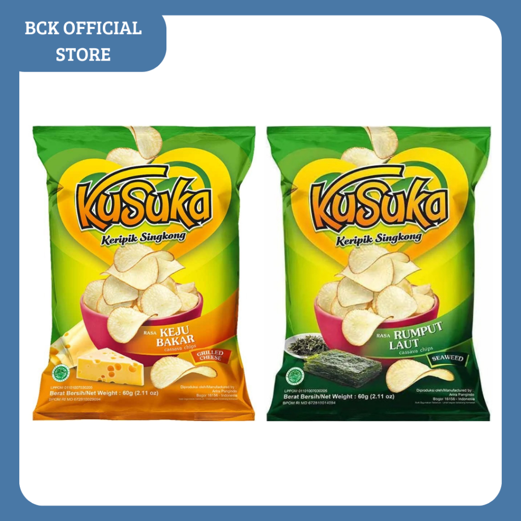 

Kusuka Keripik Singkong 60gr