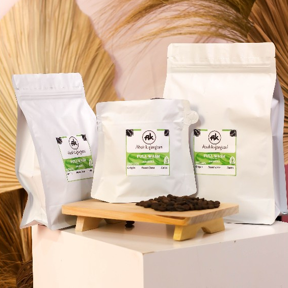 

Biji Kopi Arabika Full Wash roastbean Abah Kujang Sari