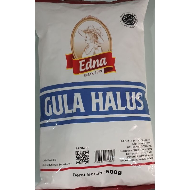 

Gula halus edna 500g