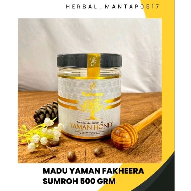 

Madu Yaman Fakheera nectar sumroh 500 grm | madu asli murni high quality