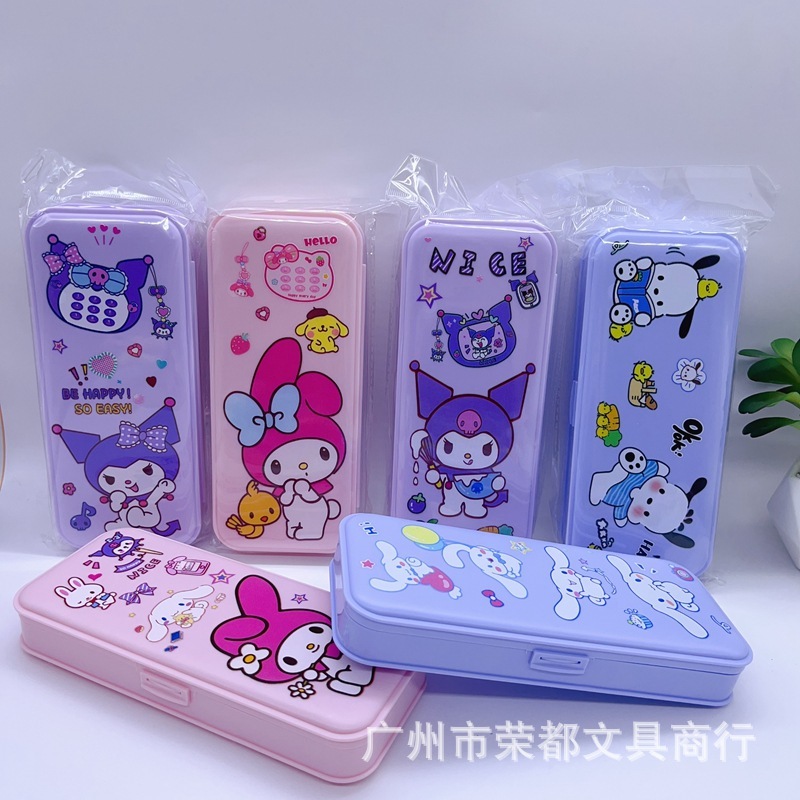 

[PREMIUM] TEMPAT PENSIL BOX MOTIF SANRIO 2 LAYER / PENCIL CASE / PENCIL BOX