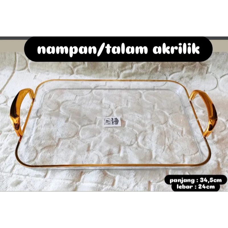 NAMPAN AKRILIK SAUDI / NAMPAN SAJI SAUDI CANTIK / NAMPAN DATAR AKRILIK CANTIK