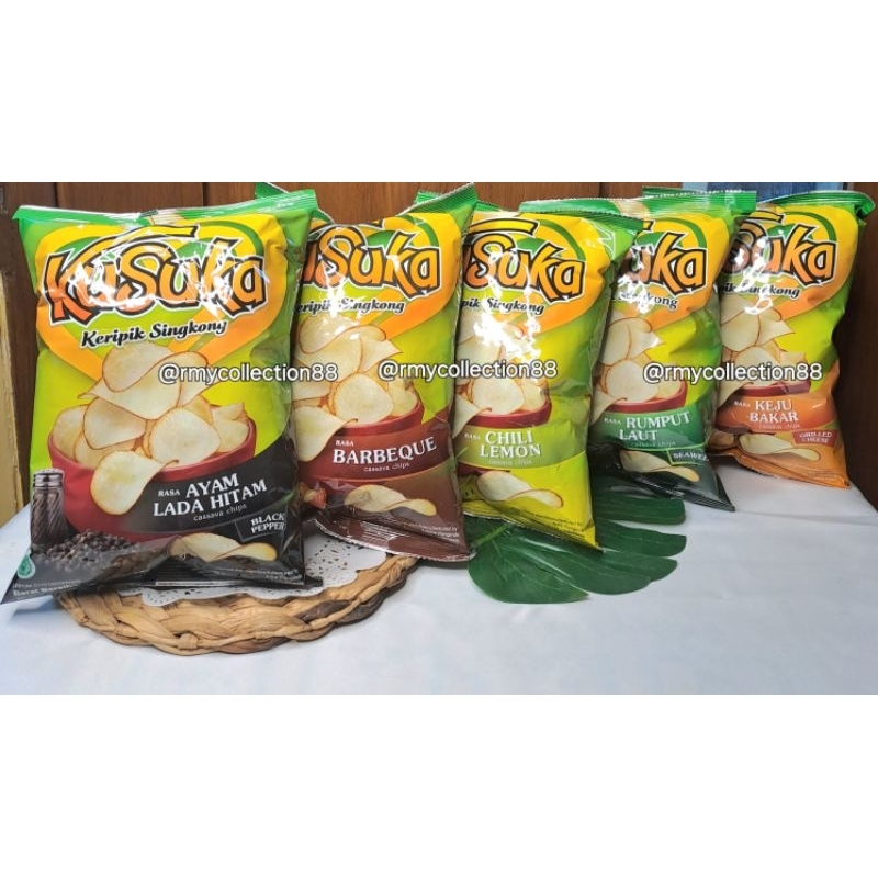 

Kusuka Keripik Singkong 60 Gram (2.11 oz)