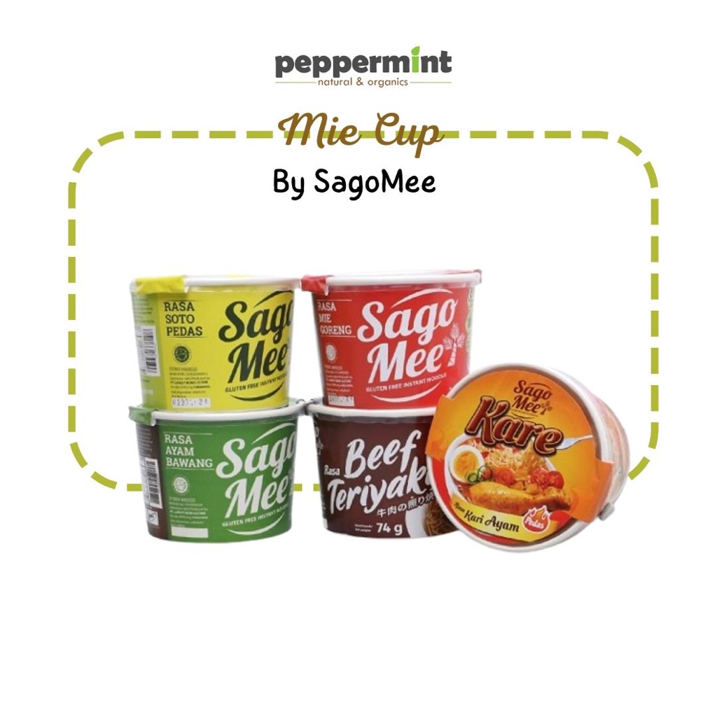 

Sago Mee Cup Noodle (70 gr) / Mie Cup Gluten Free