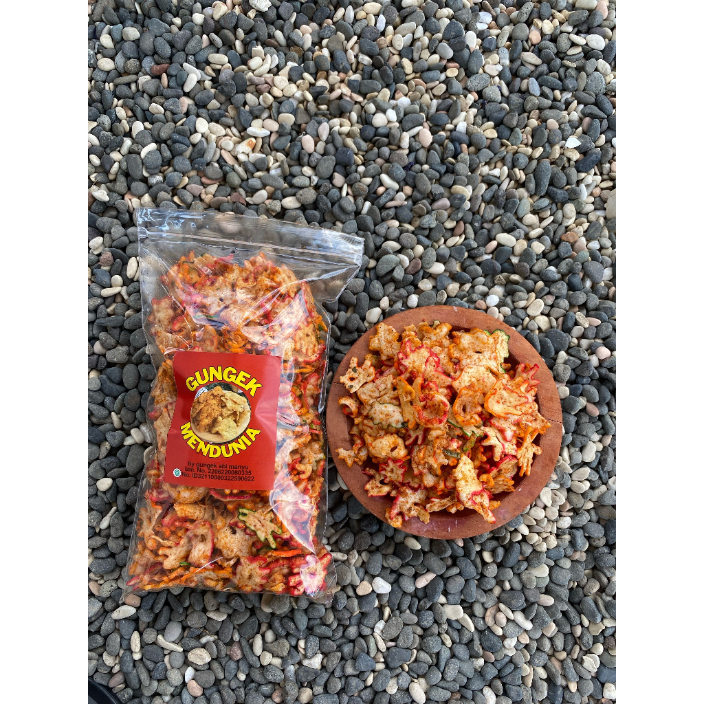 

Seblak Kering Kerupuk Pedas Daun Jeruk 500gr