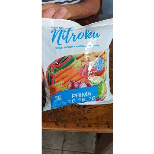 Repakcing 100gr - Pupuk NPK Nitroku Prima - Pupuk Kujang