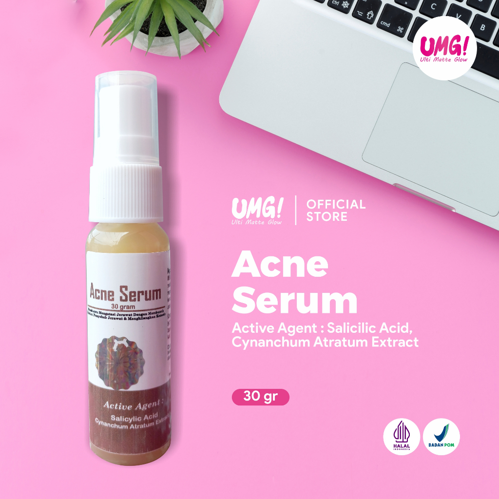 UMG! Ulti Matte Glow (30ml) Acne Serum or Jerawat