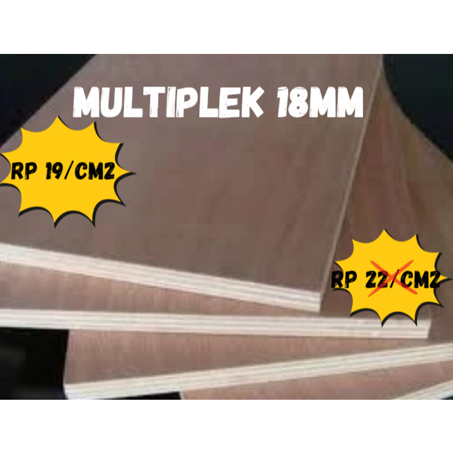 MULTIPLEK 18MM , CUSTOM SIZE